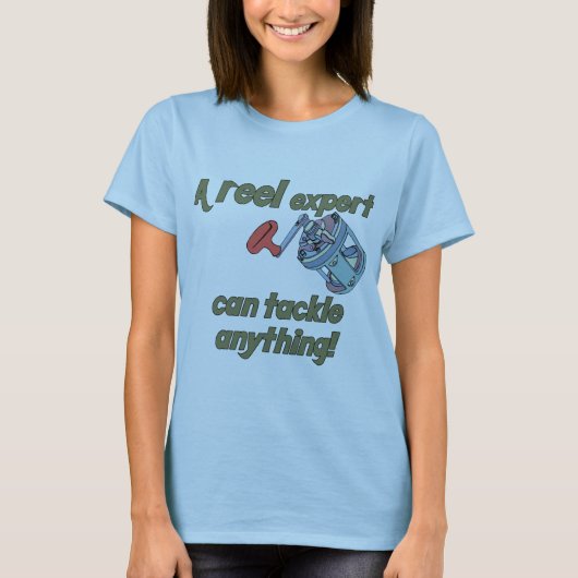 Vist Reel Expert T-shirt (Voorkant)