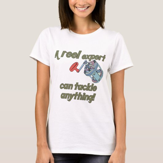 Vist Reel Expert T-shirt (Voorkant)