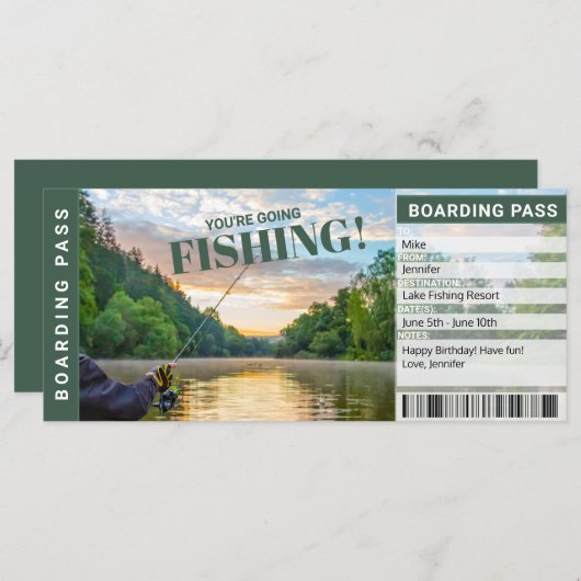 Vist Reizigersbedrijf Cadeaubon (Voorkant / Achterkant)