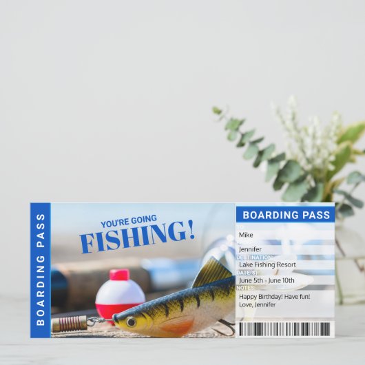 Vist Reizigersbedrijf Cadeaubon (Staand voorkant)