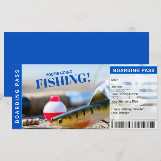 Vist Reizigersbedrijf Cadeaubon (Voorkant / Achterkant)