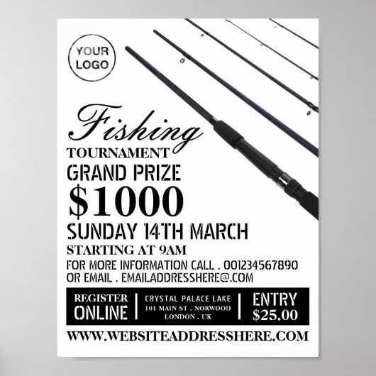 Vist rijen, Gevist evenement voor het toernooi Adv Poster (Voorkant)