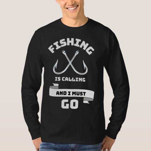 Vist roept en ik moet citeren t-shirt (Voorkant)