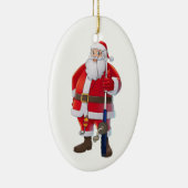 ***VIST SANTA*** CHRISTMAS ORNAMENT (Rechts)