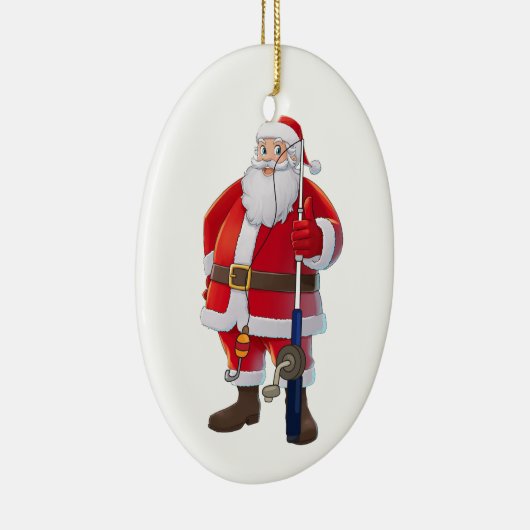 ***VIST SANTA*** CHRISTMAS ORNAMENT (Rechts)