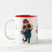 **VIST SANTA CLAUS* CHRISTMAS TWEEKLEURIGE KOFFIEMOK (Links)