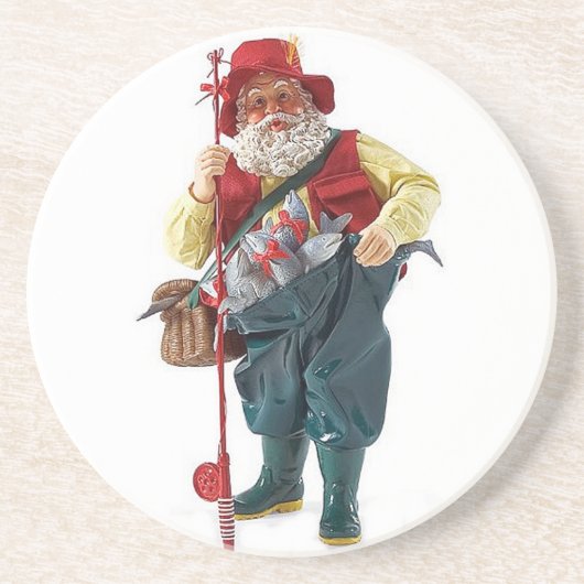**VIST SANTA** SANDSTONE ONDERZETTER (Voorkant)