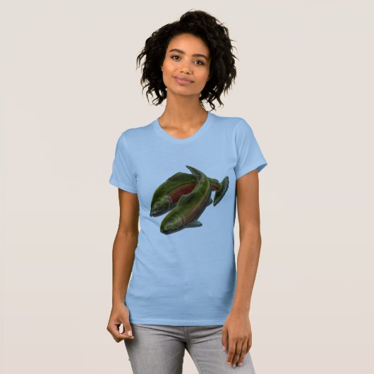 Vist Shirten Coho Salmon Women's T-shirts (Voorkant volledig)