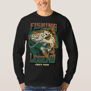 Vist sinds 2008 de Legend Trout Bass Fisherman T-shirt