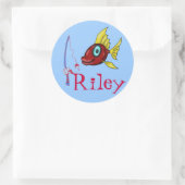 Vist stickers voor Riley (Tas)