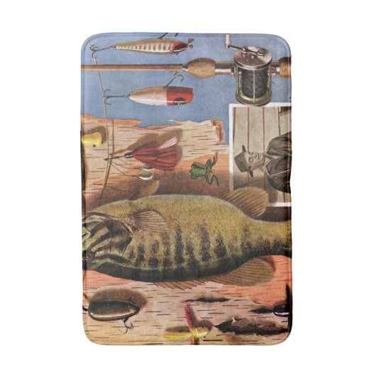 Vist stille levens door John Atherton Badmat (Voorkant Verticaal)