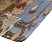 Vist stille levens door John Atherton Snijplank (Hoek)