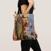 Vist stille levens door John Atherton Tote Bag (Dichtbij)
