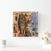 Vist stille levens door John Atherton Vierkante Klok (Huis)