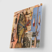 Vist stille levens door John Atherton Vierkante Klok (Hoek)