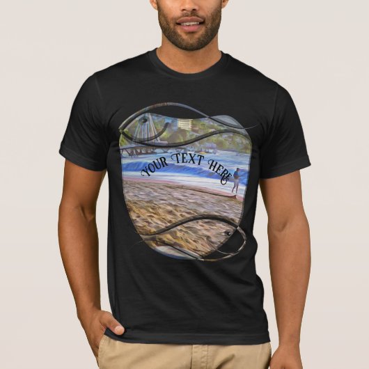 Vist strand Los Muertos 786 T-shirt (Voorkant)