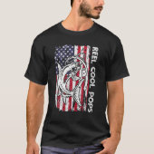 Vist T-shirt  Amerikaanse vlag Poppen (Voorkant)