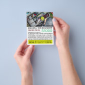 Vist Tackle Box, Geviste Tournament Event Flyer (Hand)