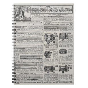 Vist Tackle en Reels Notitieboek