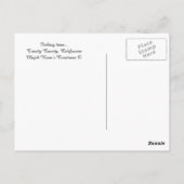 Vist Tijd.... Briefkaart (Achterkant)