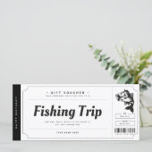 Vist Trip Cicket Voucher Certificate (Staand voorkant)