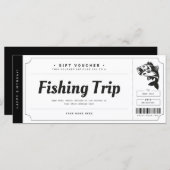 Vist Trip Cicket Voucher Certificate (Voorkant / Achterkant)