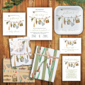 Vist Uitnodiging tot sluiting Baby shower