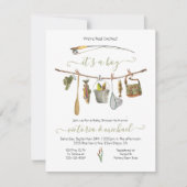 Vist Uitnodiging tot sluiting Baby shower (Voorkant)