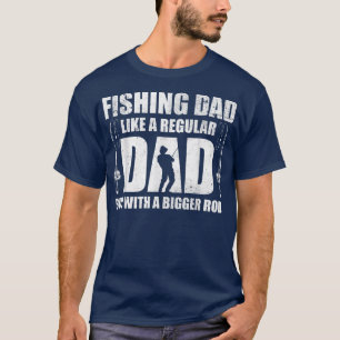 Vist vader als een gewone vader, maar met een grot t-shirt