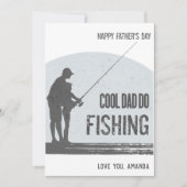 Vist vaders dagkaarten  Visserij Bedankkaart (Voorkant)