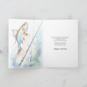 Vist van de Rocks Enthusiasts Verjaardag Kaart (Binnen)