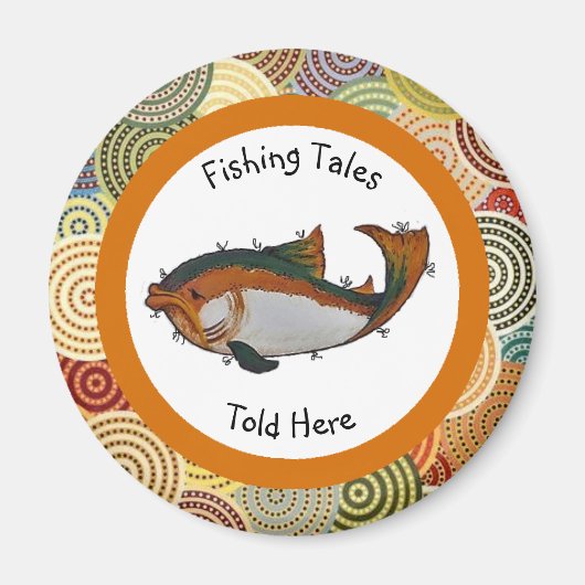 Vist vertelde hier magneet (Voorkant)