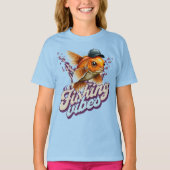 Vist Vibes Kinder T-shirt (Voorkant)