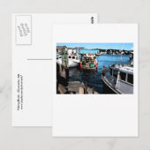 Vist vlekken briefkaart (Voorkant / Achterkant)