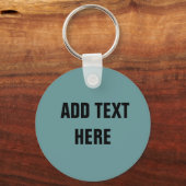 Vist, voeg naam of tekstsleutelhanger toe sleutelhanger (Achterkant)