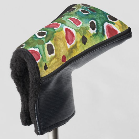 Vist voor Brown Trout Golfheadcover (3/4 voorkant)