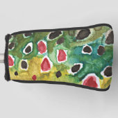 Vist voor Brown Trout Golfheadcover (Voorkant)