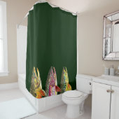 Vist voor Drie Vetforel Douchegordijn (In situ)