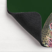 Vist voor Drie Vetforel Muismat (Hoek)