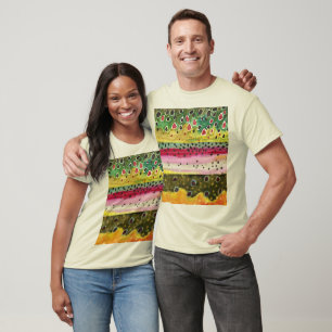 Vist voor forel t-shirt