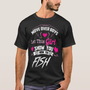 Vist voor meisjes die over jongens bewegen t-shirt