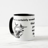 Vist - Vreedzaam en Tranquil gevoel Mok (Voorkant links)