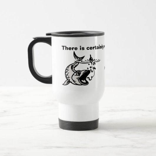 Vist - Vreedzaam en Tranquil gevoel Reisbeker (Links)