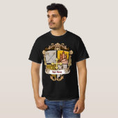 Vista Cross Shield Surname T-shirt (Voorkant volledig)