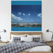 Vista de playa canvas afdruk (Insitu (Slaapkamer))