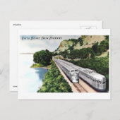 Vista Dome Passenger Train Railroad  Briefkaart (Voorkant / Achterkant)
