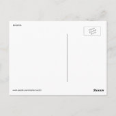 Vista Dome Passenger Train Railroad  Briefkaart (Achterkant)