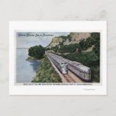 Vista Dome Twin Zephers Railroad Briefkaart (Voorkant)