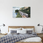 Vista Dome Twin Zephers Railroad Canvas Afdruk (Insitu (Slaapkamer))