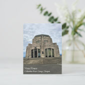 Vista House, Columbia River Gorge, Oregon Briefkaa Briefkaart (Staand voorkant)